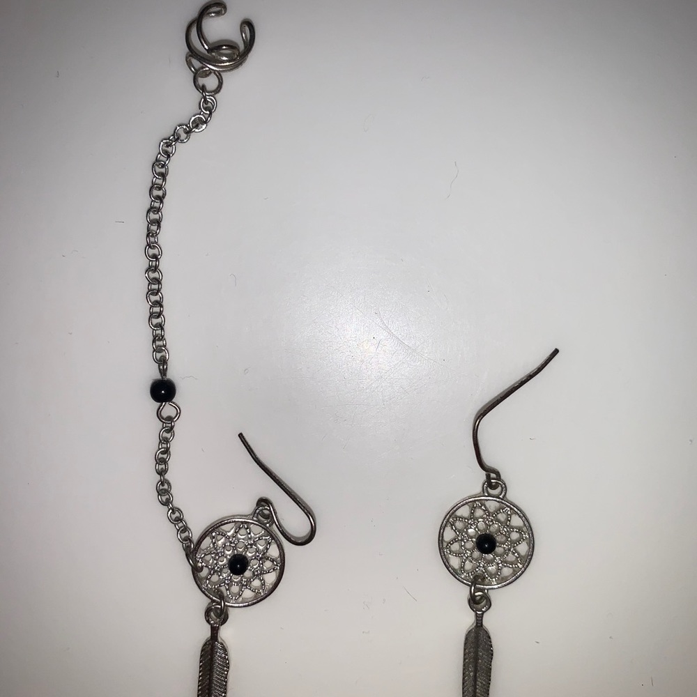 Ear cuff/earring pieces